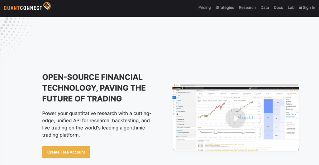 Leading Algo trading platform